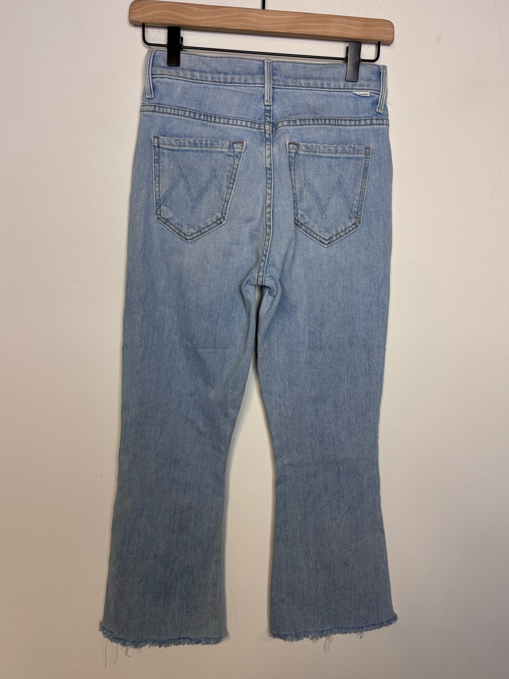 Mother The Weekender Fray Jeans- Mentally Elsewhere Sz 24 - Picture 4 of 11